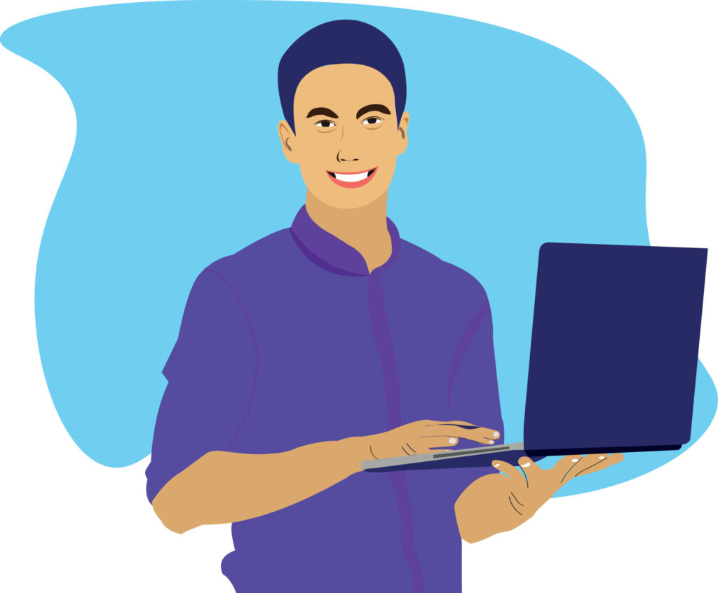 vecteezy_man-stand-with-laptop-flat-vector